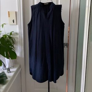 Navy Linen dress